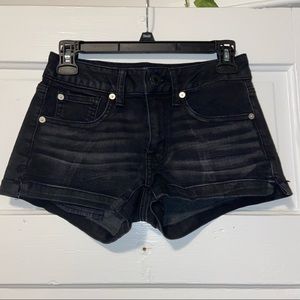 American Eagle Black Jean Shorts